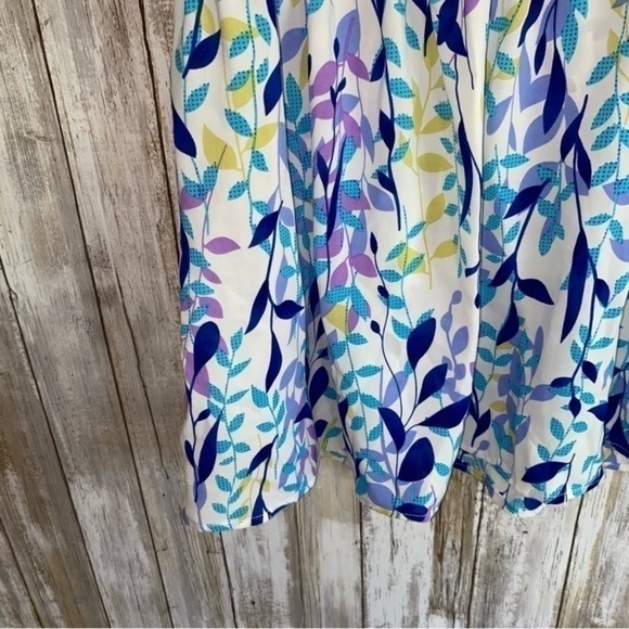 Jodifl Shades Of Blue Smocked Blouse - Picture 6 of 8